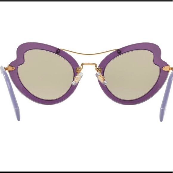 💜 Miu Miu MU11RS Cat's Eye Sunglasses💜 - Picture 3 of 9